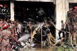 Tragedia v Bangladesi Armadne lietadlo spadlo na skolu 19 mrtvych