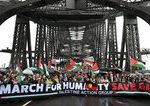 Masivny protest v Sydney na podporu Palestincanov