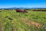 Nezodpovedna jazda Auto s detmi sa prevratilo na vychode