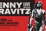 Lenny Kravitz ohlasuje svetove turne Bratislava sucastou explozie rocku