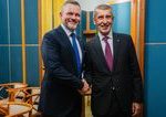 Peter Pellegrini sa v Prahe objimal s Andrejom Babisom