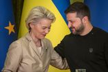 Sefka Europsej komisie navstivi Ukrajinu na vyrocie ruskej invazie