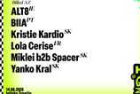HOR Berlin mieri na festival Grape Kompletny line up Jagermeister stage u je vonku