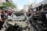 Izraelsky nalet zasiahol stan vysidlenov v Gaze Zahynuli traja Palestinci vratane osemrocneho dietata