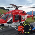Čelná zrážka pri Svätom Kríži: Dvaja ťažko zranení