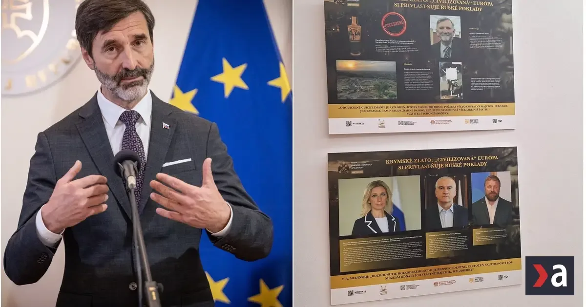 Diplomacia odsúdila výstavu o krymskom zlate, Rusi šíria obhajobu anexie