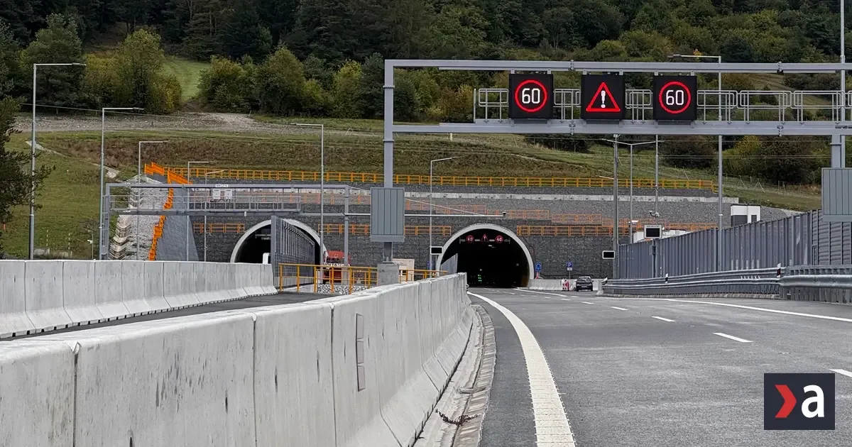 Do tunela Čebrať vstúpia ľudia skôr než autá. Otvorenie úseku D1 pri Ružomberku sa blíži.