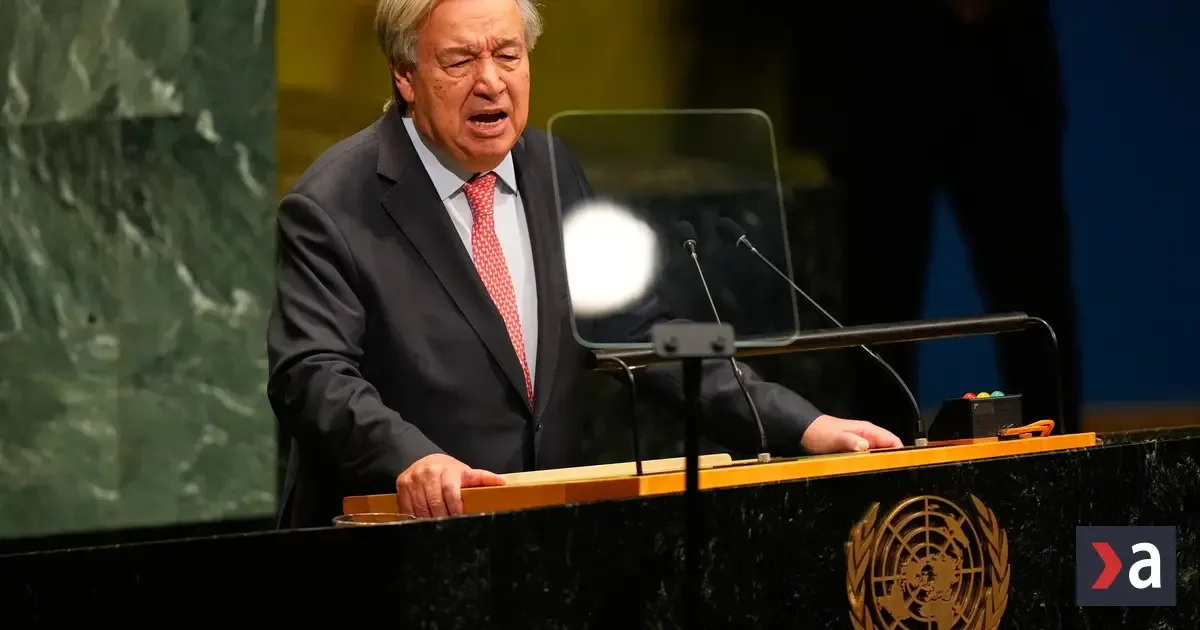 Guterres vyzval na dialóg o umelej inteligencii aj Predjordánsku
