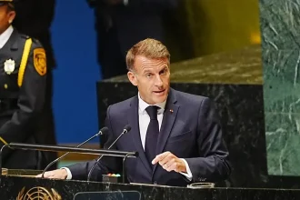 Macron v OSN: výzva na mier, pomoc Gaze a pravidlá pre umelú inteligenciu