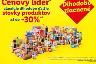 Nákup v Lidli sa vyplatí: Za rovnaký nákup zaplatíte o 22 % menej
