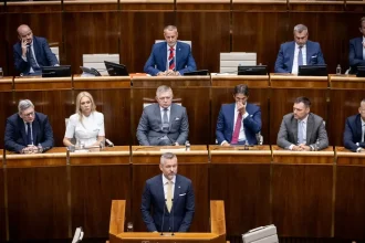 Pellegriniho správa o republike: Pochvala pre Hlas, ticho pri ruských kamerách