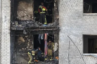 Ruský dronový útok na Kyjev si vyžiadal štyri obete
