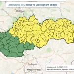 Slnečné a teplé počasie vystrieda ranný prízemný mráz