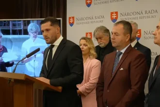 Smer obvinil iniciatívu Mier Ukrajine zo šírenia nacizmu v uliciach