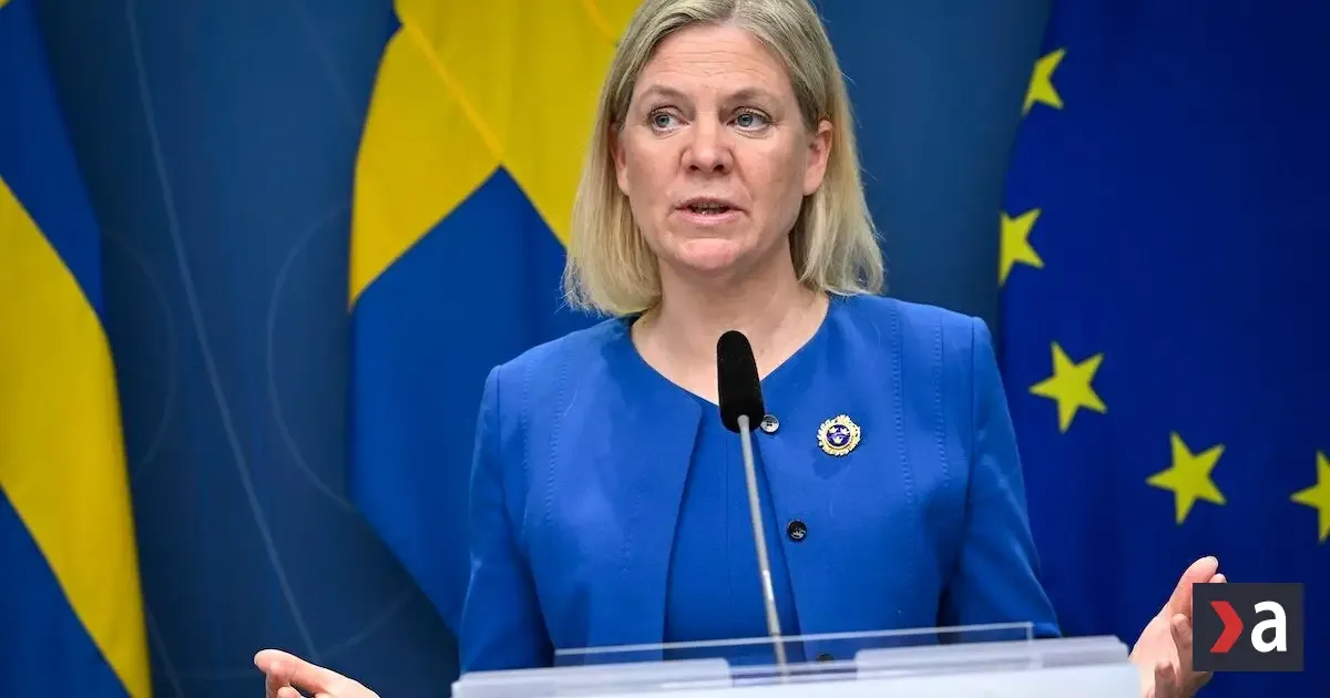 Švédsko mieri k výmene vlády, Anderssonová povedie rokovania o novom kabinete