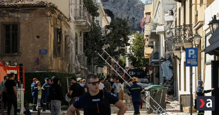 V Aténach hlásia po výbuchu budovy šesť nezvestných, z toho štyroch turistov