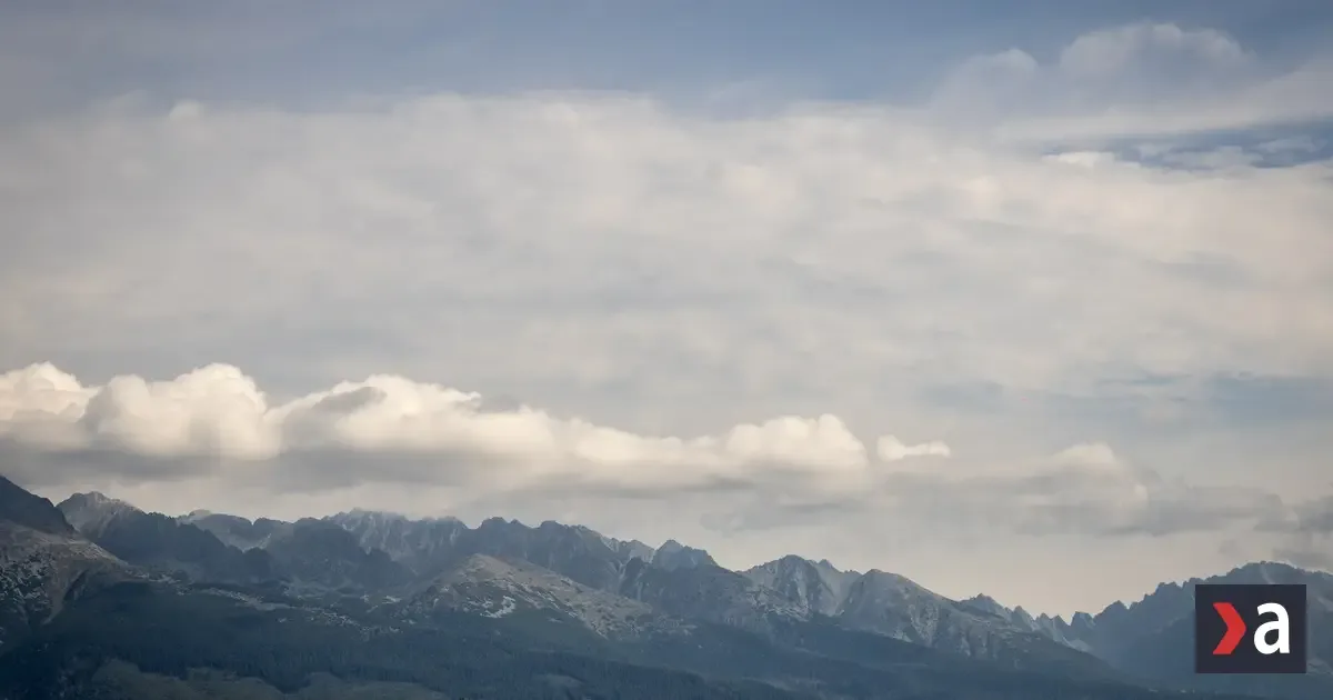 Výrazné ochladenie, silný vietor a sneženie od 1500 metrov