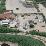 Búrky a prívalové dažde paralyzovali Krétu, vietor zastavil trajekty