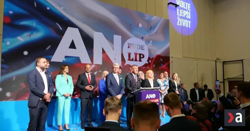 Hnutie ANO naďalej vedie, no s najslabším výsledkom od mája. Posilnilo STAN
