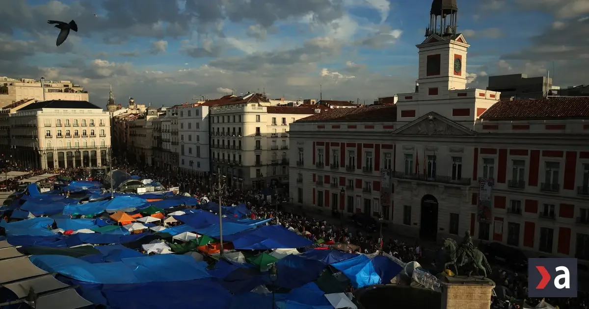 Madrid a vyše 50 miest Španielska zaplnia protesty proti drahému bývaniu