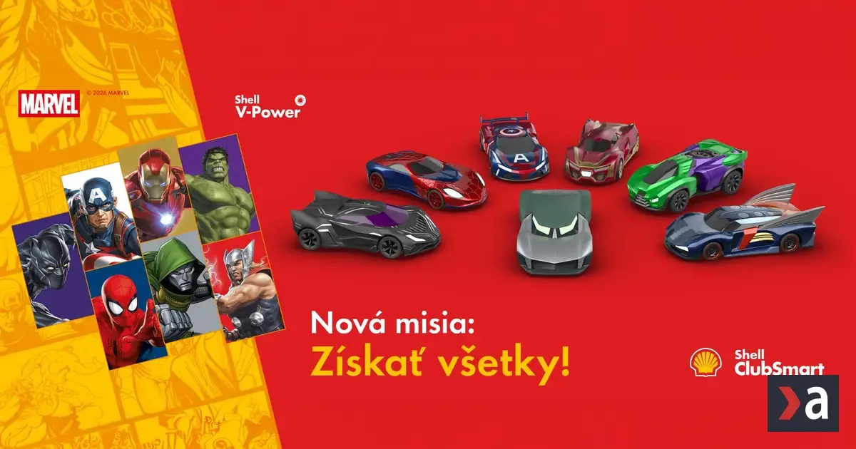Marvel Racers prichádzajú do ponuky Shell