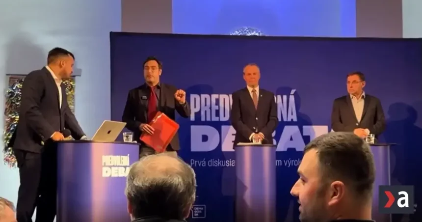 Moderátor označil priestor za nevyhovujúci, predvolebná debata v Žiline zrušená