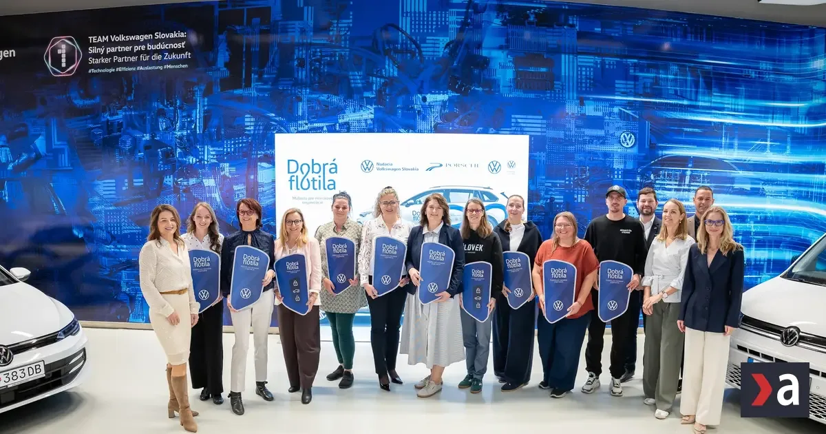 Nadácia Volkswagen Slovakia spustila druhý ročník Dobrej flotily