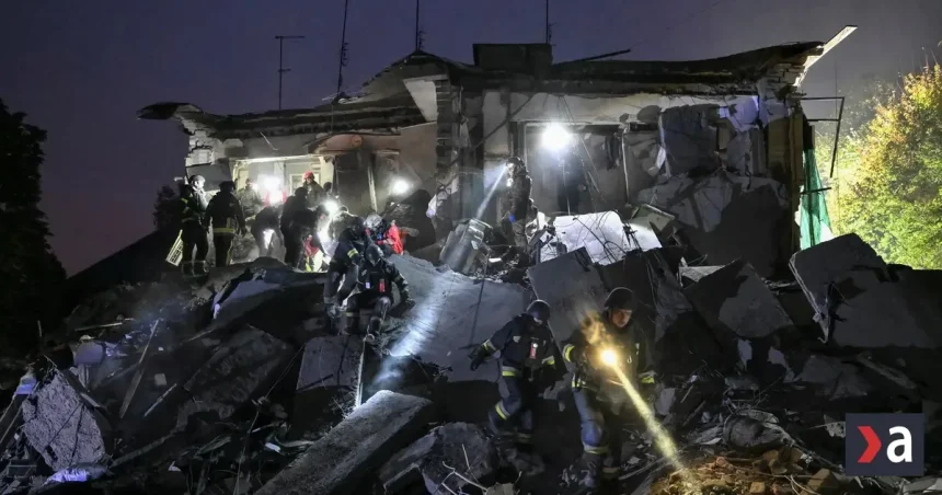 Počet obetí v Záporoží stúpol na 11, pod troskami zomreli aj deti