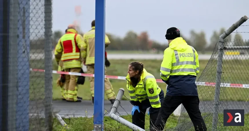 Polícia v Lipsku vyšetruje incident, auto zrejme prerazilo letiskový plot