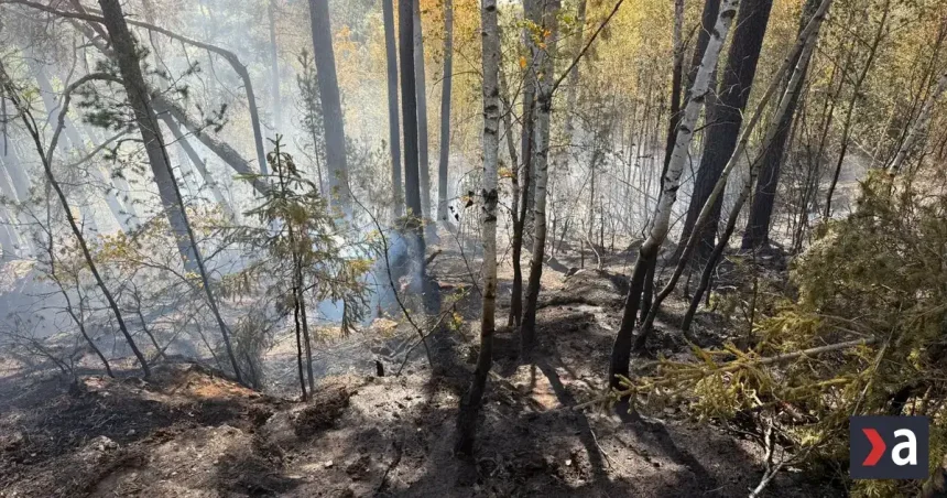 Požiar v katastri Smolníka sa nešíri, monitoring požiariska zohráva dôležitú úlohu