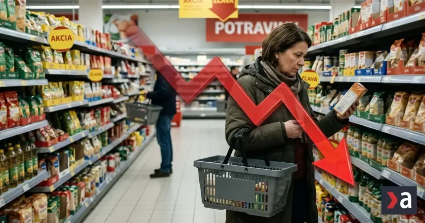 Slováci nakupujú v supermarketoch menej. Iný typ obchodu však klesol ešte výraznejšie