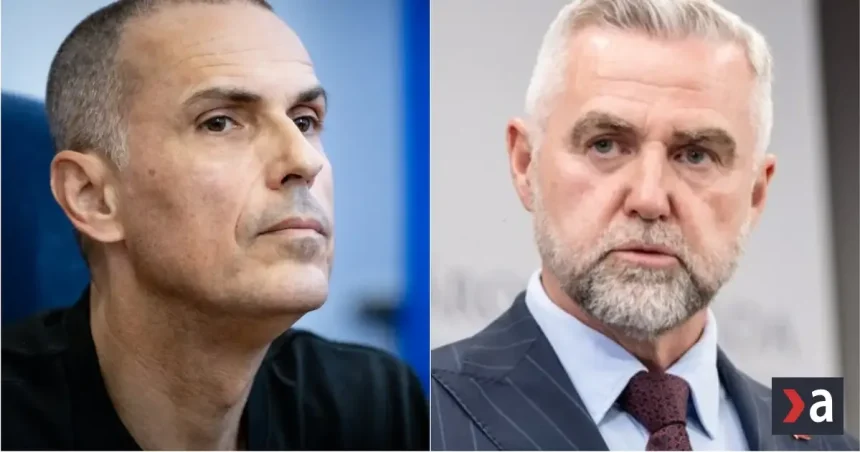 Tibor Gašpar a Maroš Žilinka si vymieňajú ostré odkazy