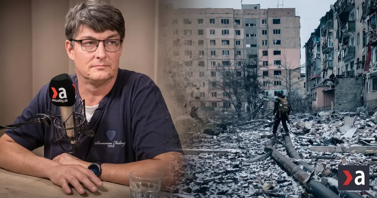 Únava z vojny? Ukrajinci ju nemôžu „vypnúť“, tvrdí humanitárny pracovník Frič