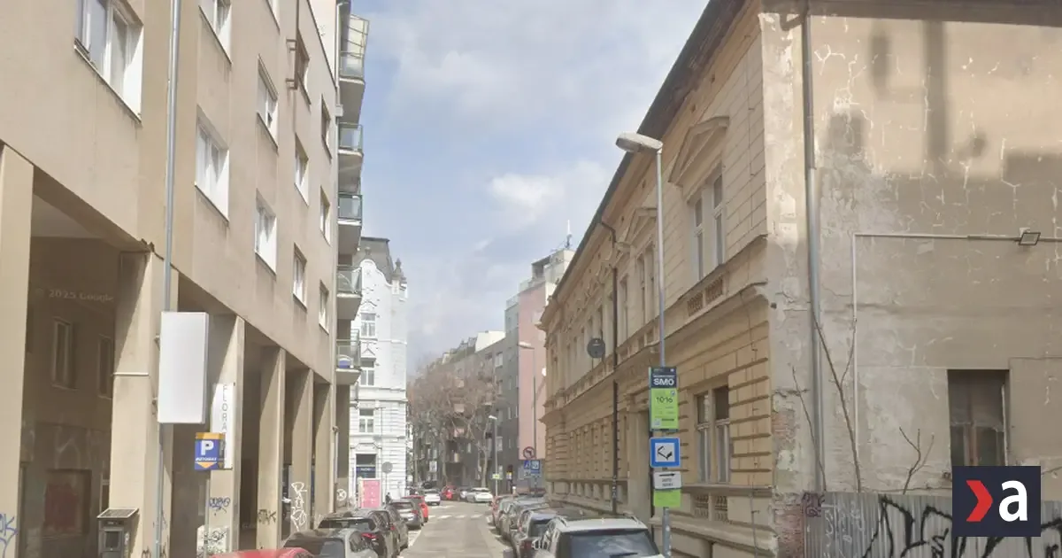 V centre Bratislavy uzatvorili cestu, hrozí pád steny